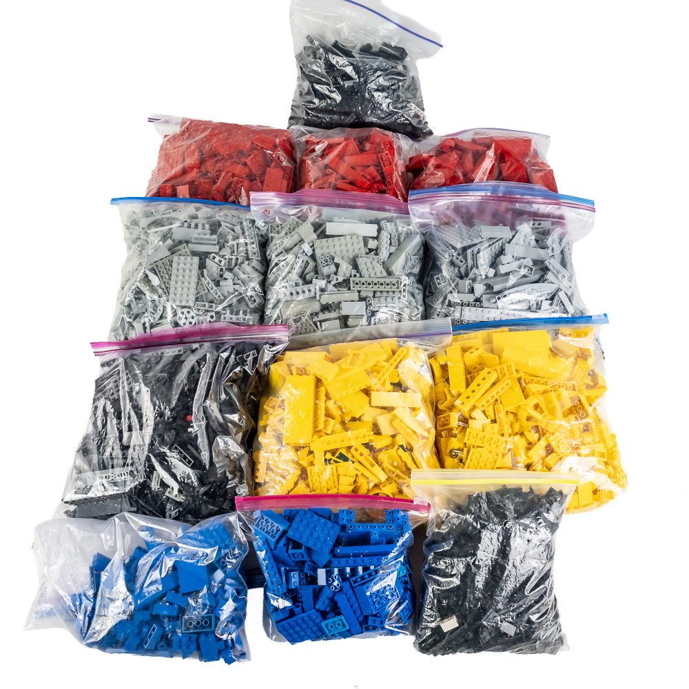 20 Pound Assortment LEGO Mixed Bulk Bricks Blocks