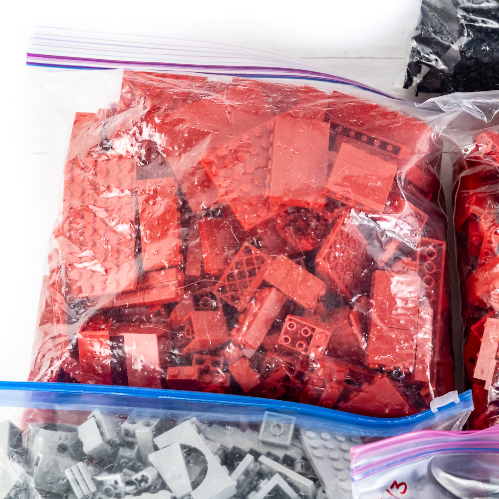 20 Pound Assortment LEGO Mixed Bulk Bricks Blocks