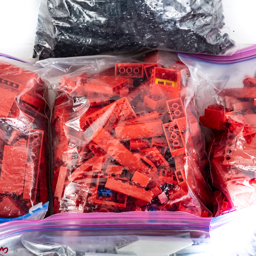 20 Pound Assortment LEGO Mixed Bulk Bricks Blocks