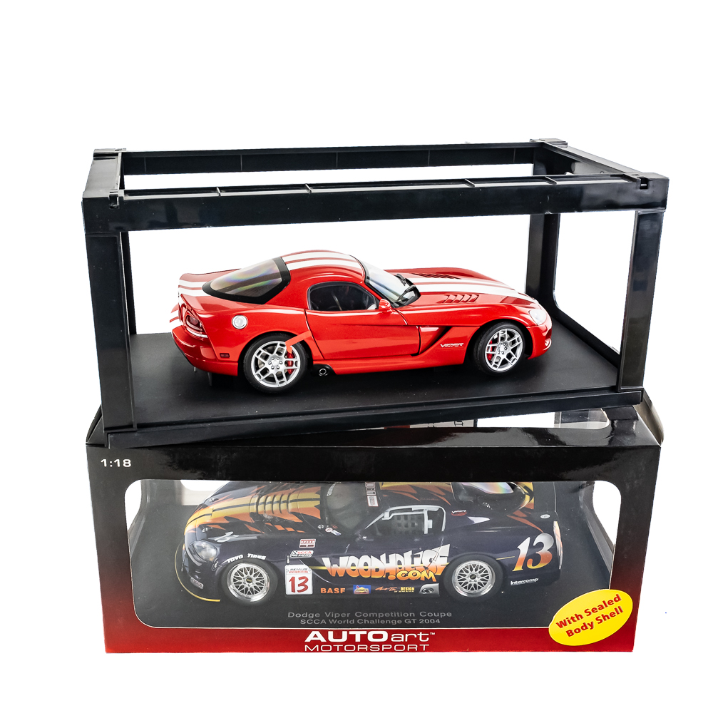 (2) AutoArt Dodge Viper Model Car Assortment