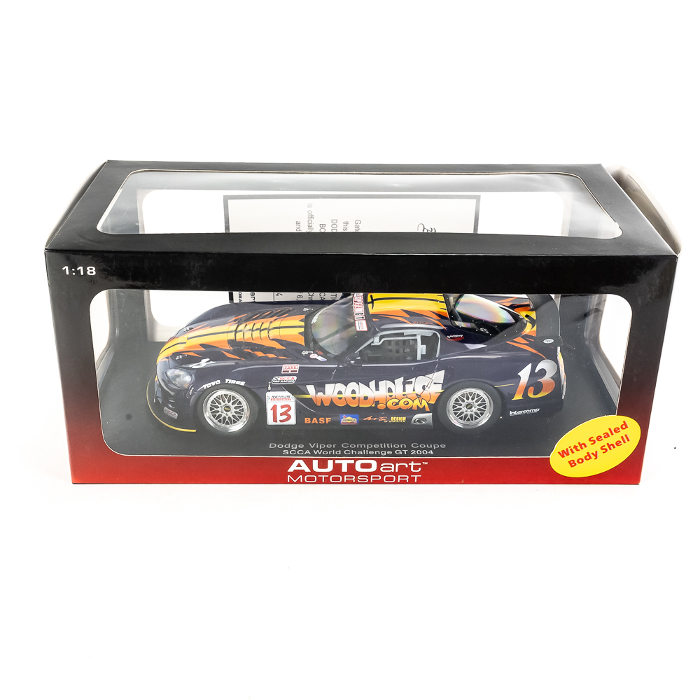 (2) AutoArt Dodge Viper Model Car Assortment