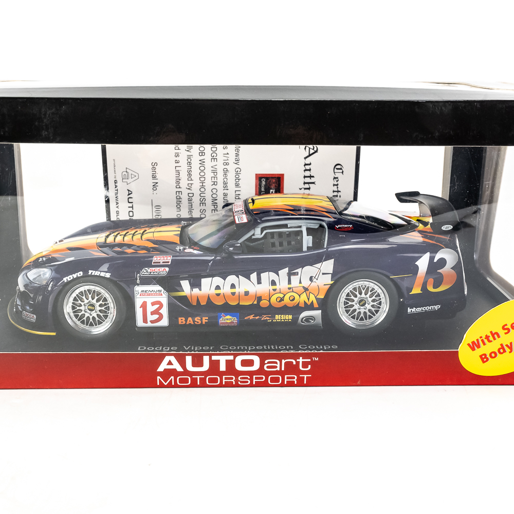 (2) AutoArt Dodge Viper Model Car Assortment