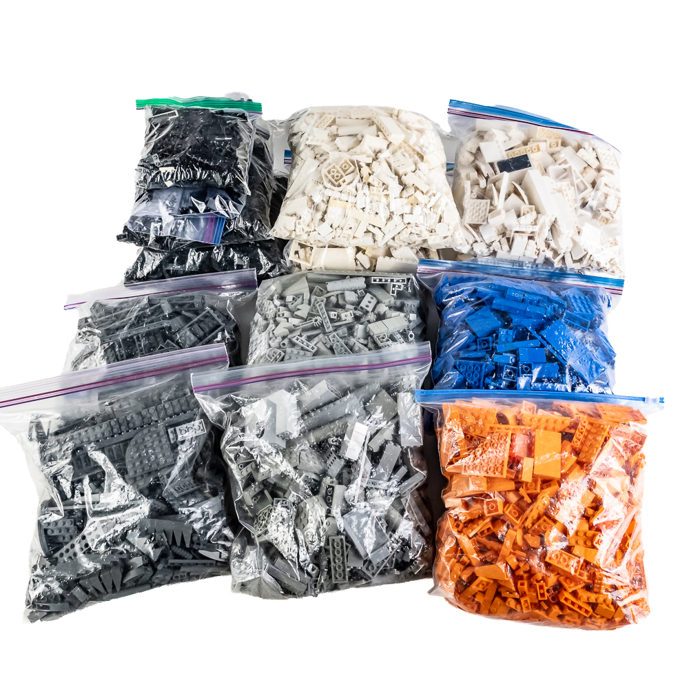 25 Pound Assortment LEGO Mixed Bulk Bricks Blocks
