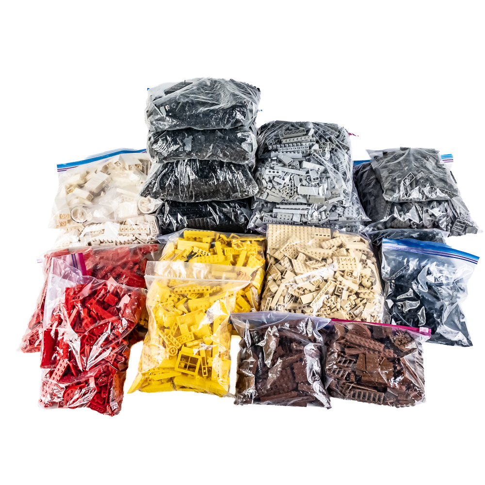 25 Pound Assortment LEGO Mixed Bulk Bricks Blocks