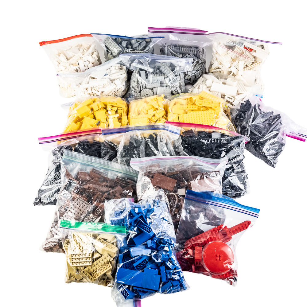 25 Pound Assortment LEGO Mixed Bulk Bricks Blocks