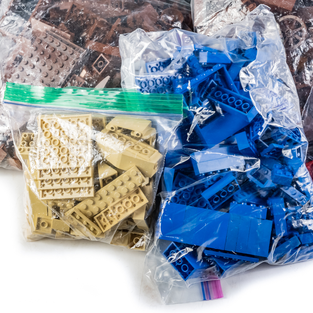 25 Pound Assortment LEGO Mixed Bulk Bricks Blocks