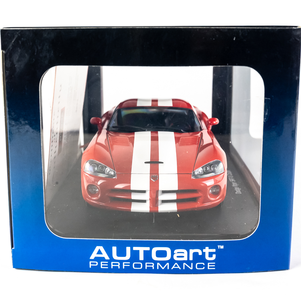 (2) NIB AutoArt Dodge Viper Model Car Assortment