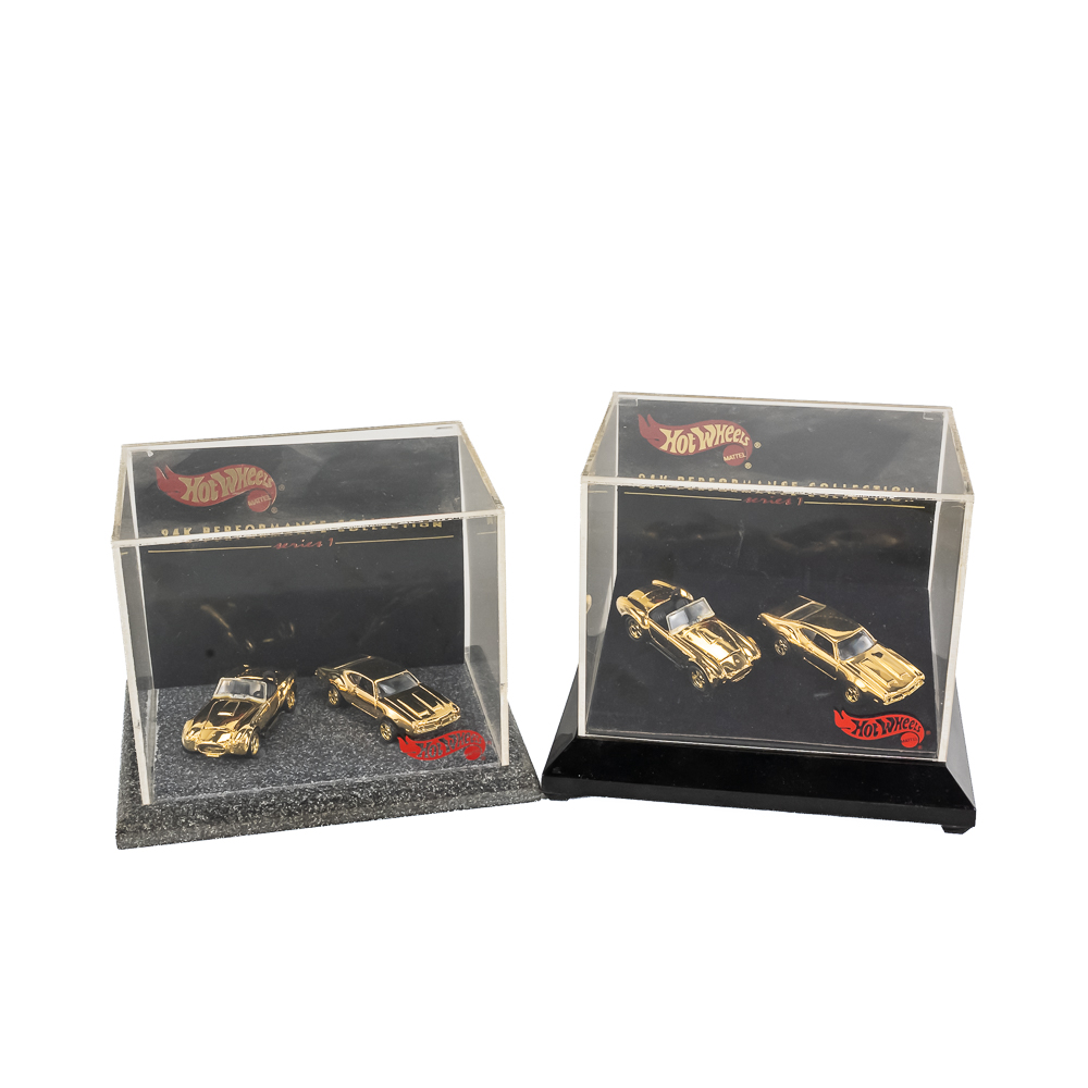 (2) Hot Wheels 24k Performance Collection Series 1
