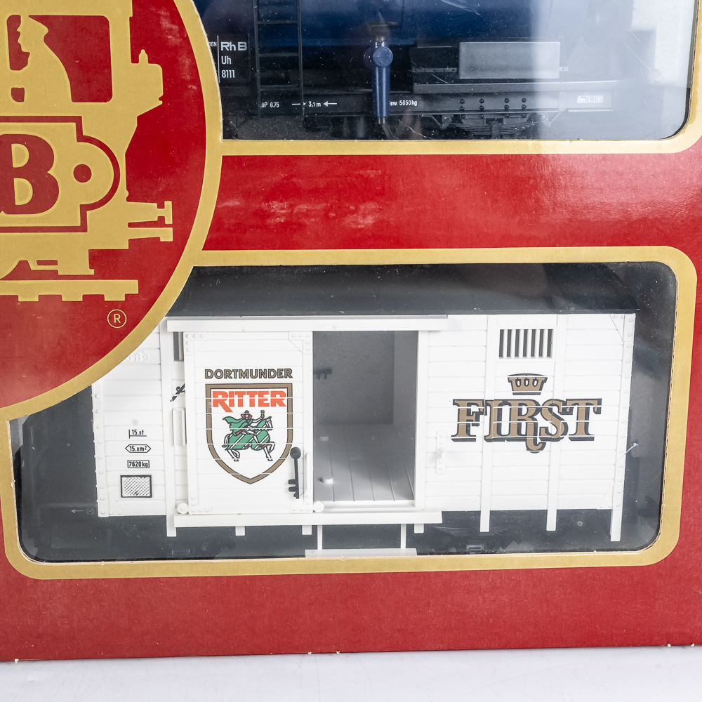 LGB 20536 Dortmund Beer Train G Scale Set w Box