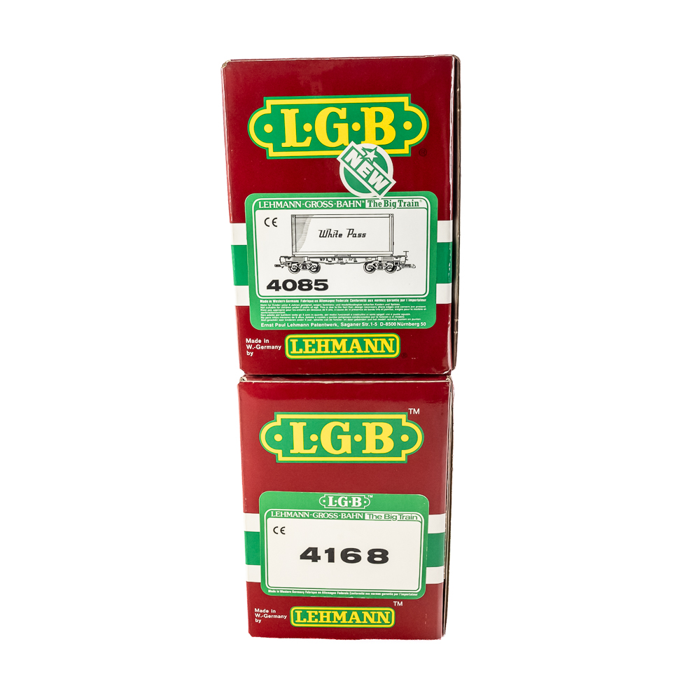 LGB #49085 Container Set & #4085 #4168 White Pass
