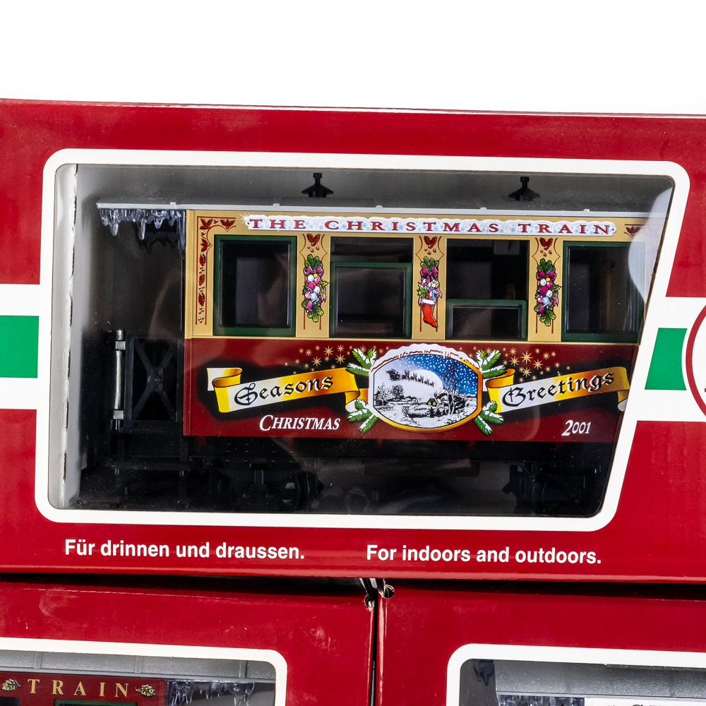 (5) L.G.B. 1999-2003 Christmas Train Railway Cars