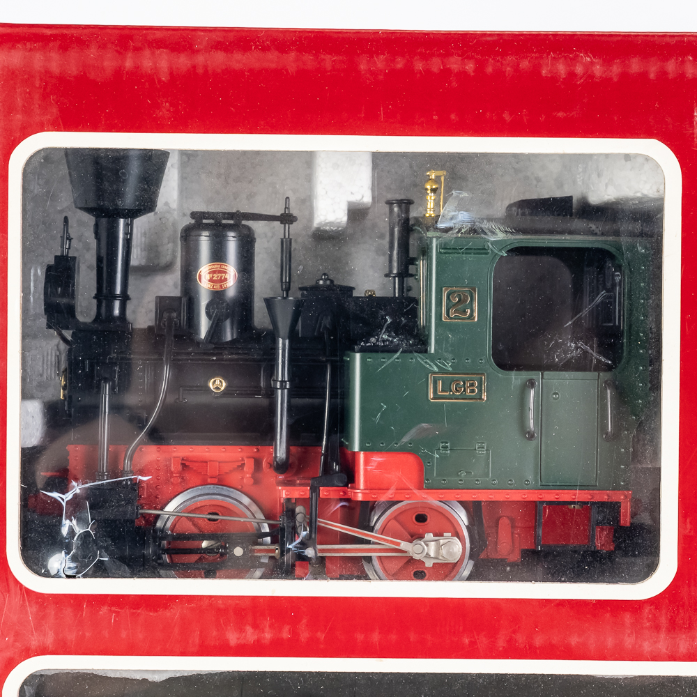 1986 LGB Marshall Fields Passenger Train Set w Box
