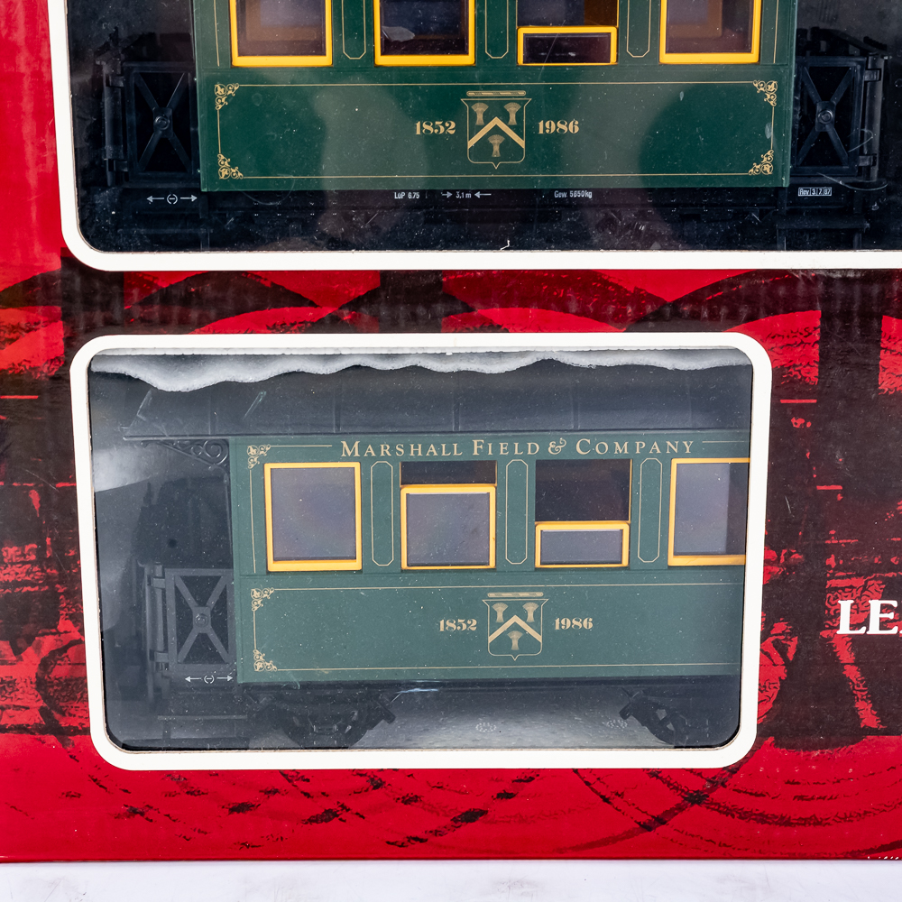 1986 LGB Marshall Fields Passenger Train Set w Box