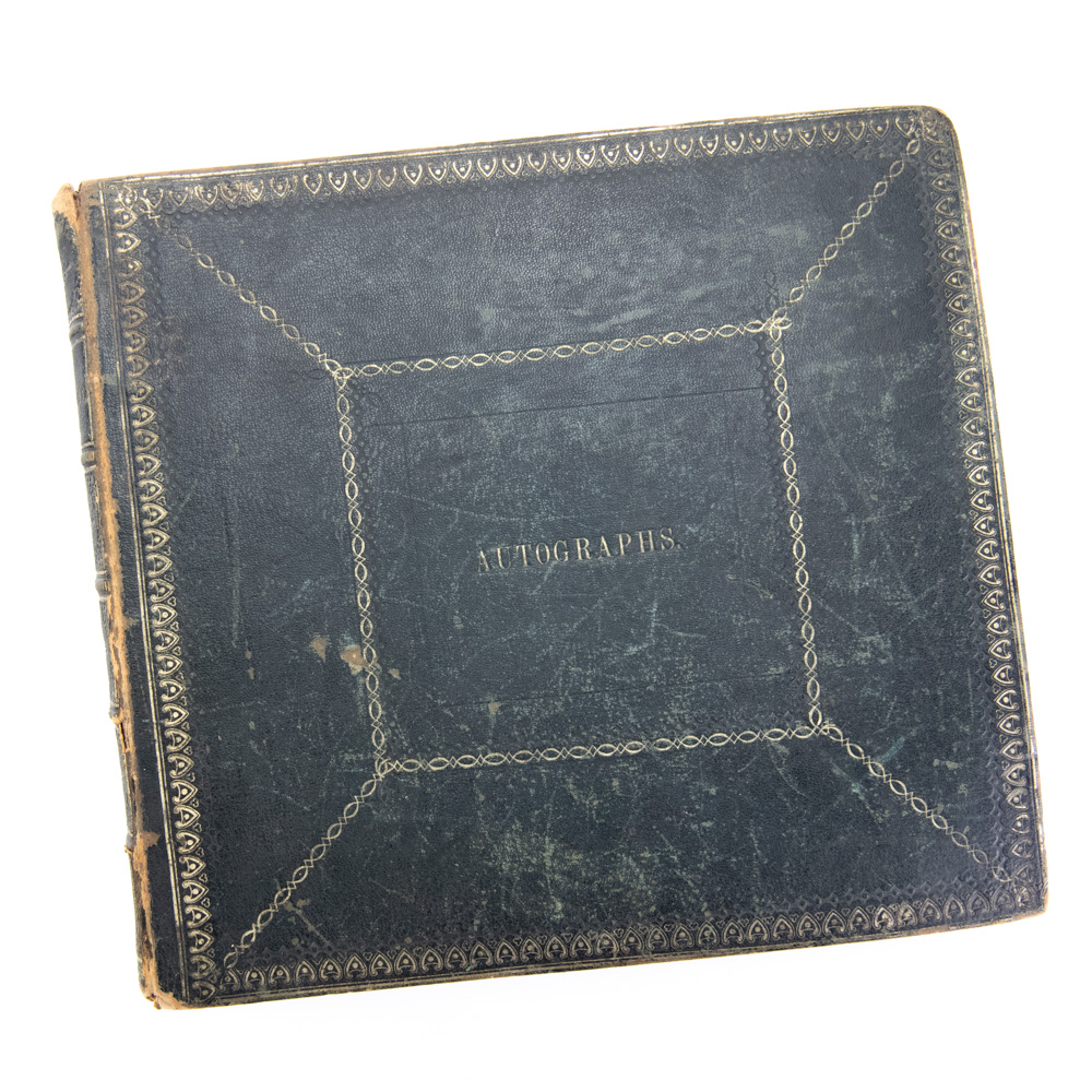 1866 Who's Who In The USA Autograph Book