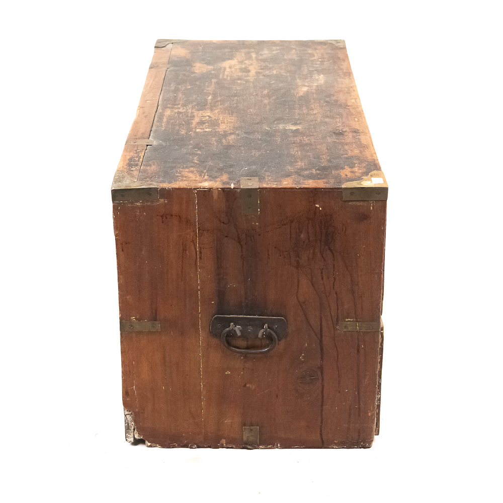 19th-Century Campaign Field Trunk