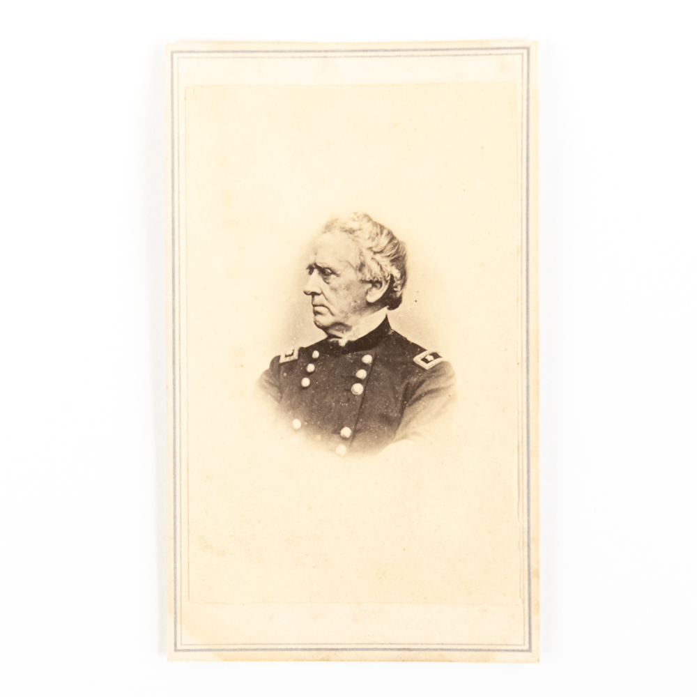 Civil War CDV Union General Henry Wager Halleck