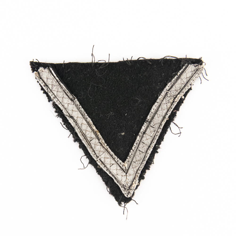 WWII German Military Sleeve Rank Chevron in Paper