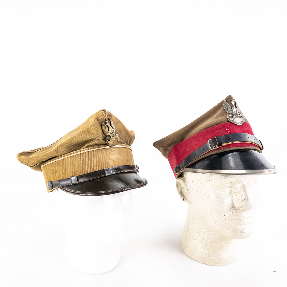 2 WWII Polish hats