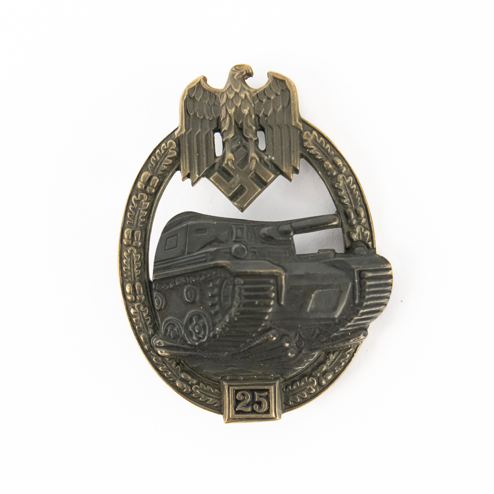 WWII Panzer Assault Badge (PAB) 25 Engagements
