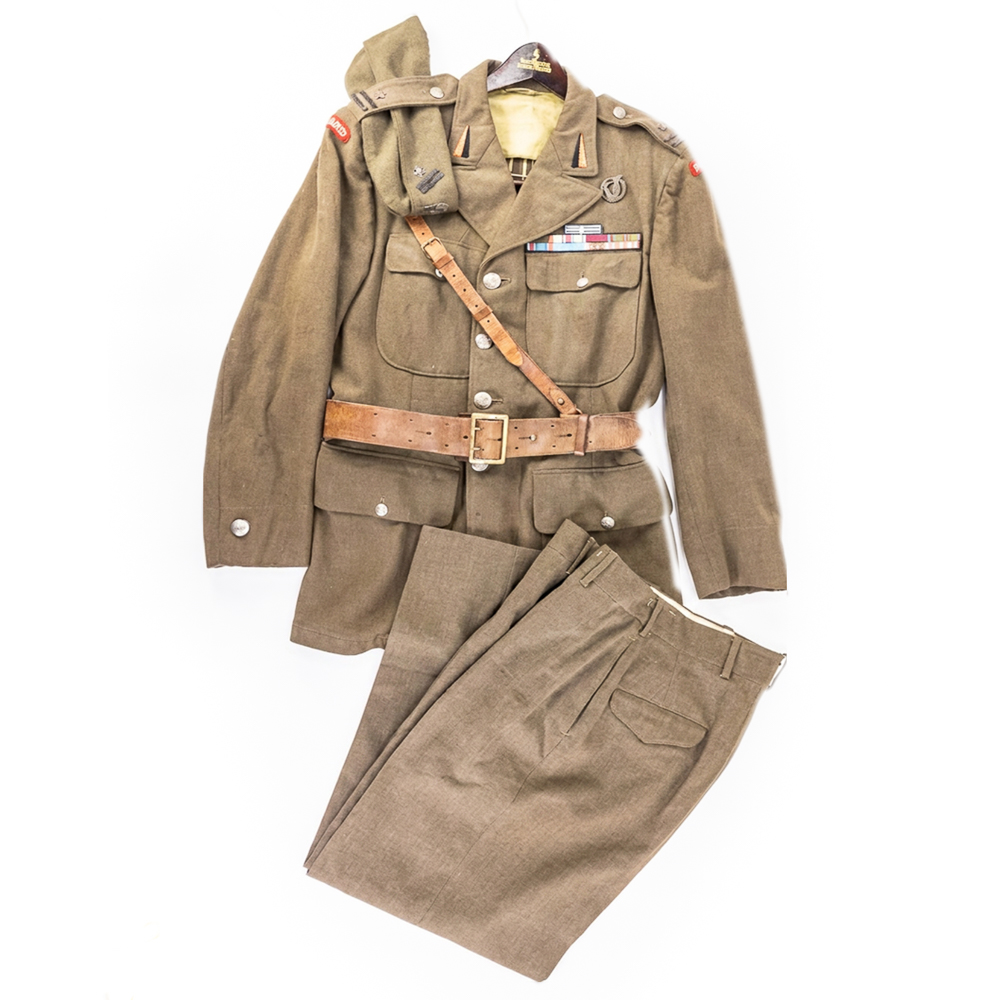WWII Polish Forces Major Uniform Set