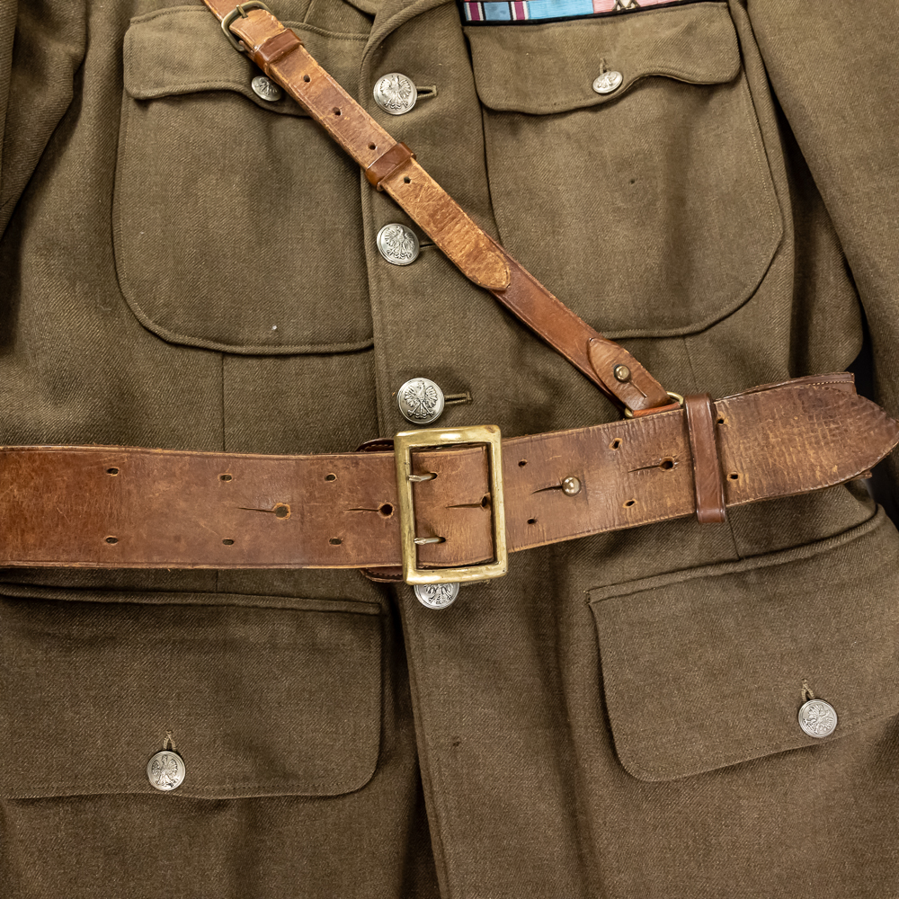 WWII Polish Forces Major Uniform Set