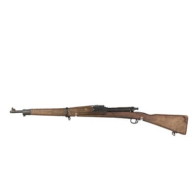 WWII Parris-Dunn US Navy Trainer Rifle-NON FIRING, an authentic WWII-era "Victory" training 
