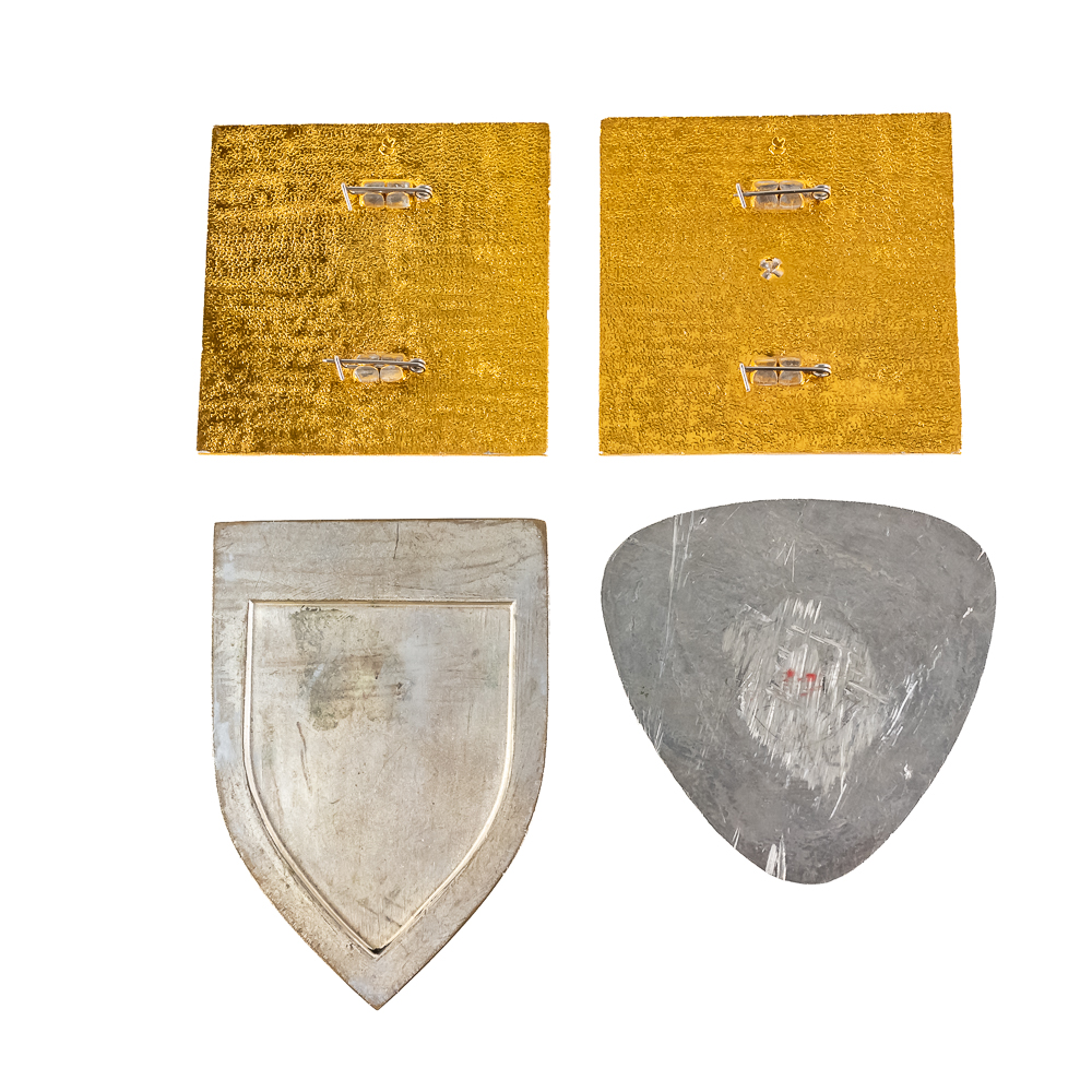 4 Soviet and Czech Table Medals