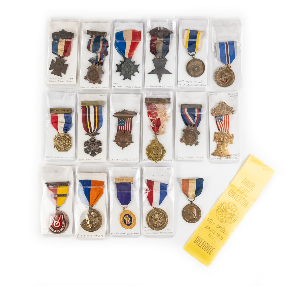 18 Mixed Medals Nice Collection