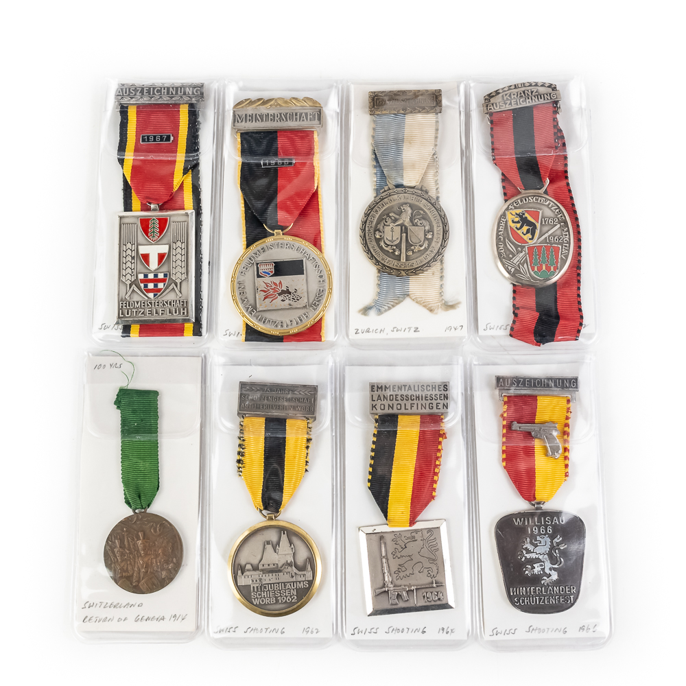 Swiss Medals 1 Union Geneva 7 Shooting (8)