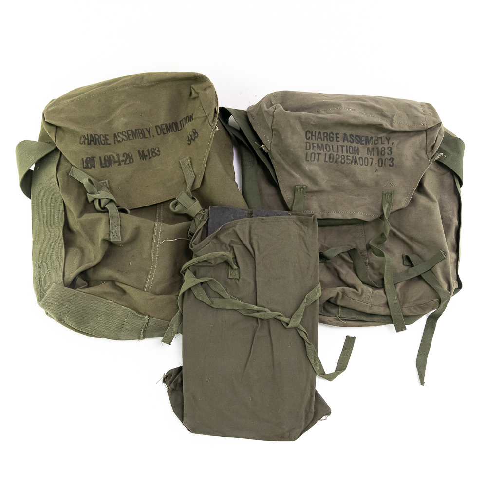 Vietnam Era US M85 Demolition Bag-1968 SEALS