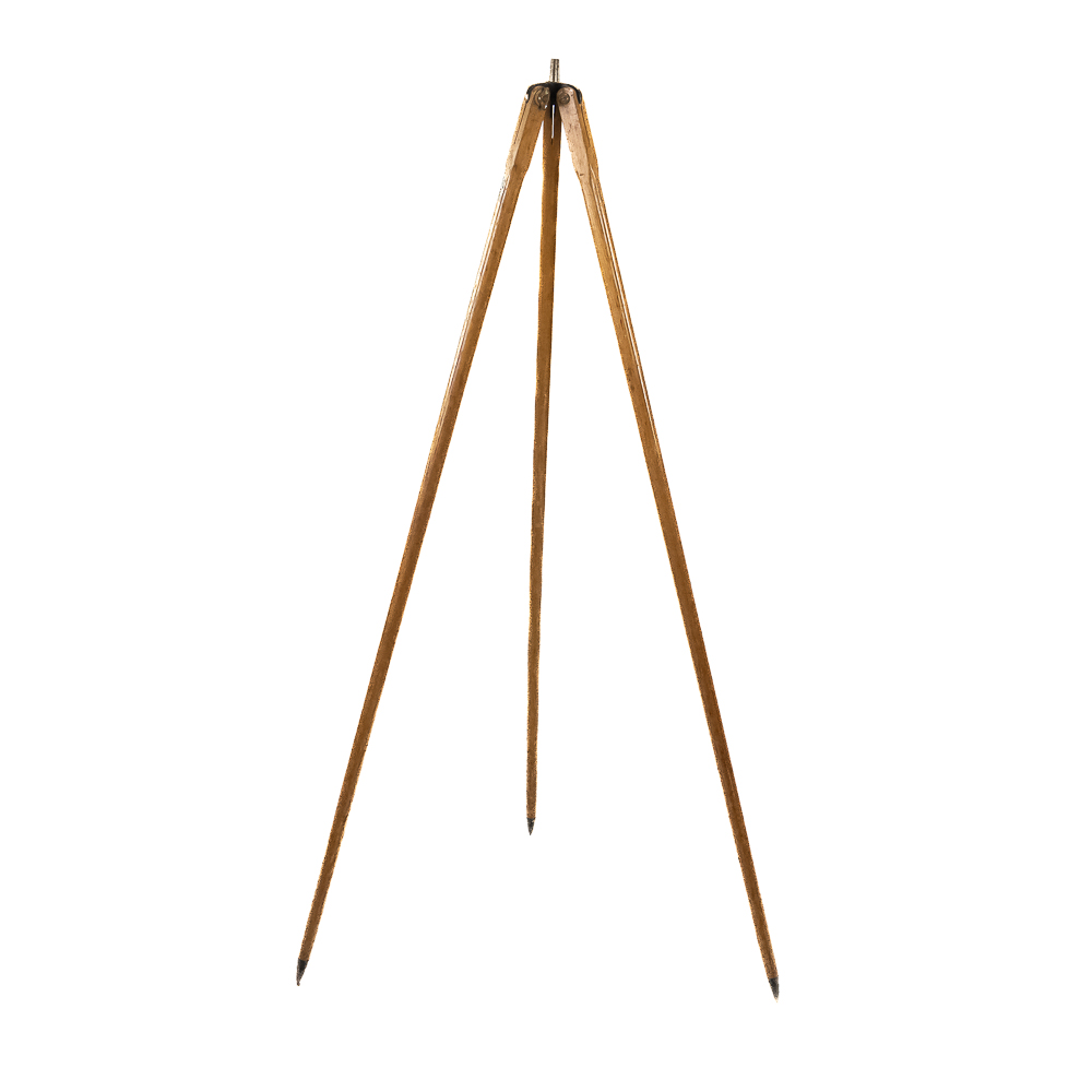 Vintage Dietzen Surveying Wooden Tripod