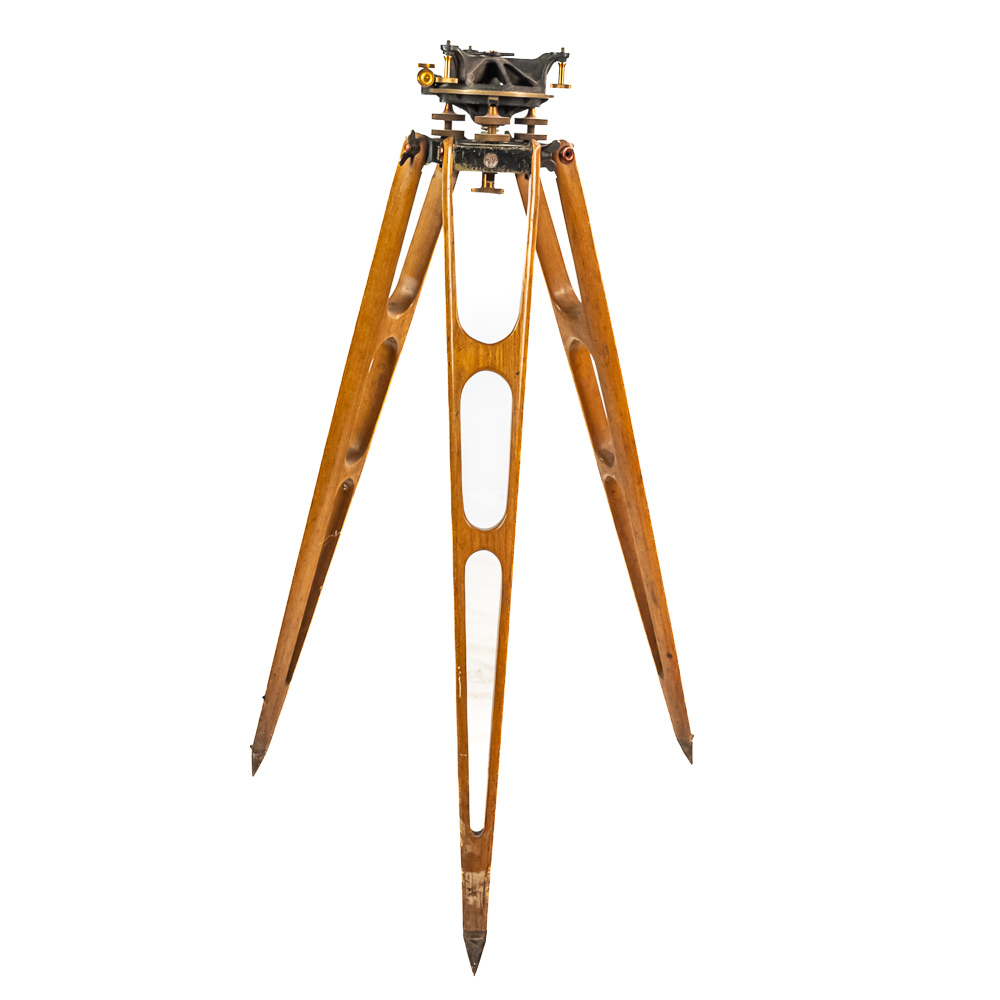 Antique C.L. Berger & Sons Survey Tripod