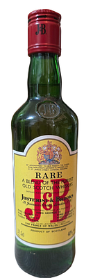 J&B - בקבוק וויסקי. סגור ומלא. 37.5cl