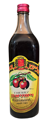 אליעז - בקבוק ליקר וישניאק. סגור ומלא.