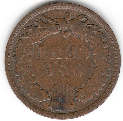 ארה"ב , מטבע מבוקש של 1 סנט ראש אינדיאני משנת 1907