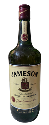 Jameson - בקבוק ויסקי אירי. סגור ומלא. 1 ליטר.