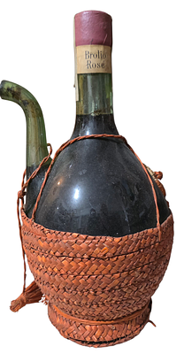 בקבוק יין תוצרת חוץ. לא מזוהה.