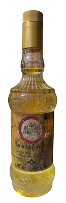 בקבוק ליקר בננות. סגור ומלא. כשר.