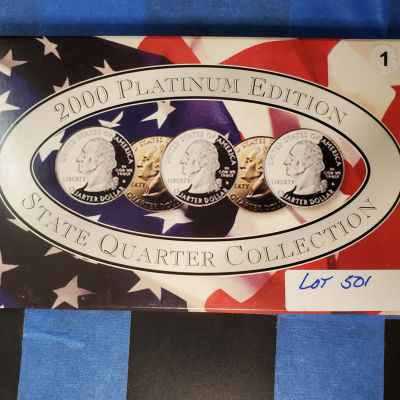 2000 Platinum Edition State Quarter Collection js1bx10001. Full Description