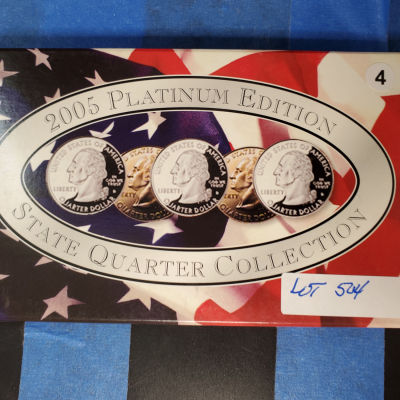2005 Platinum Edition State Quarter Collection js1bx10004