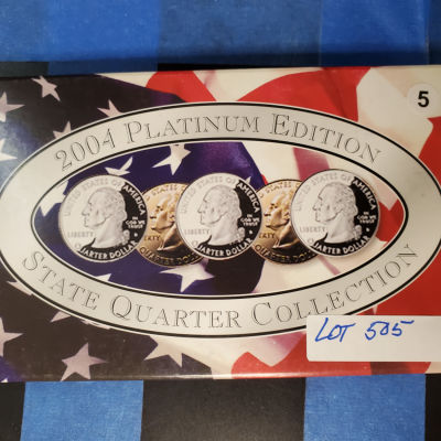 2004 Platinum Edition State Quarter Collection js1bx10005