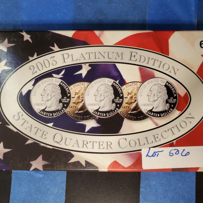 2003 Platinum Edition State Quarter Collection js1bx10006