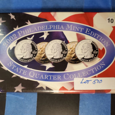 2002 Philadelphia Mint Edition State Quarter js1bx10010
