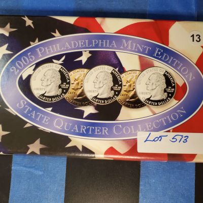 2005 Philadelphia Mint Edition State Quarter js1bx10013