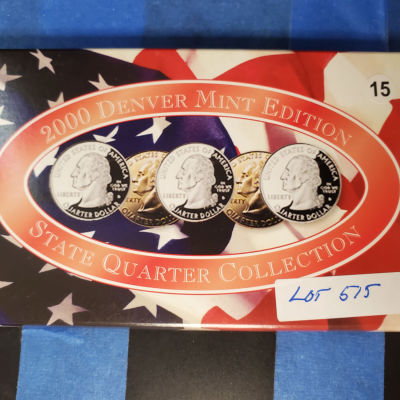 2000 Denver Mint Edition State Quarter js1bx10015