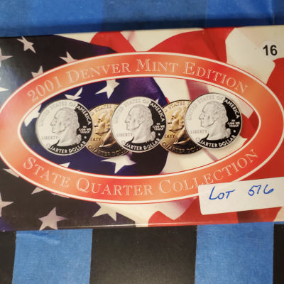 2001 Denver Mint Edition State Quarter js1bx10016