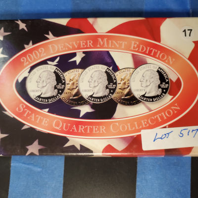 2002 Denver Mint Edition State Quarter js1bx10017