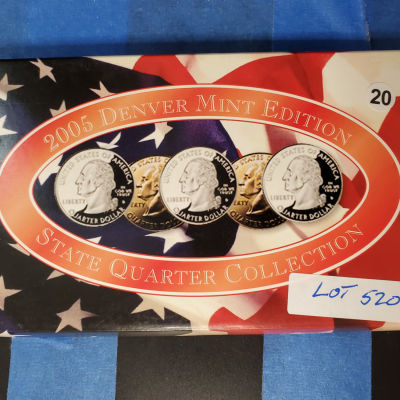 2005 Denver Mint Edition State Quarter js1bx10020