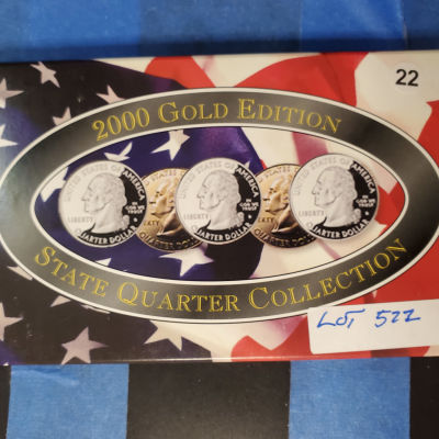 2000 Gold Edition State Quarter Collection js1bx10022