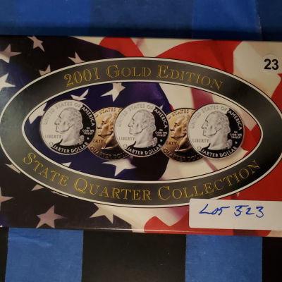 2001 Gold Edition State Quarter Collection js1bx10023